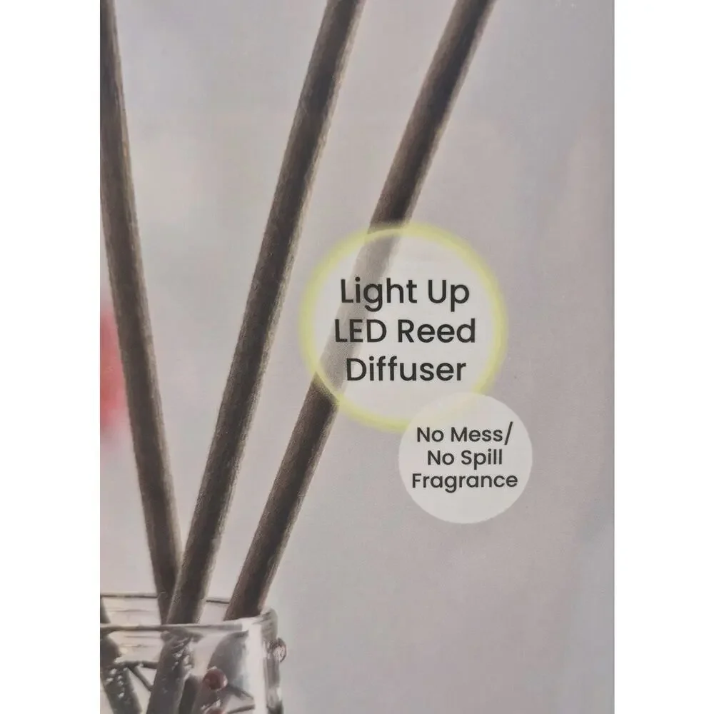Winter Ice LED Reed Diffuser Cardinals Mistletoe 5